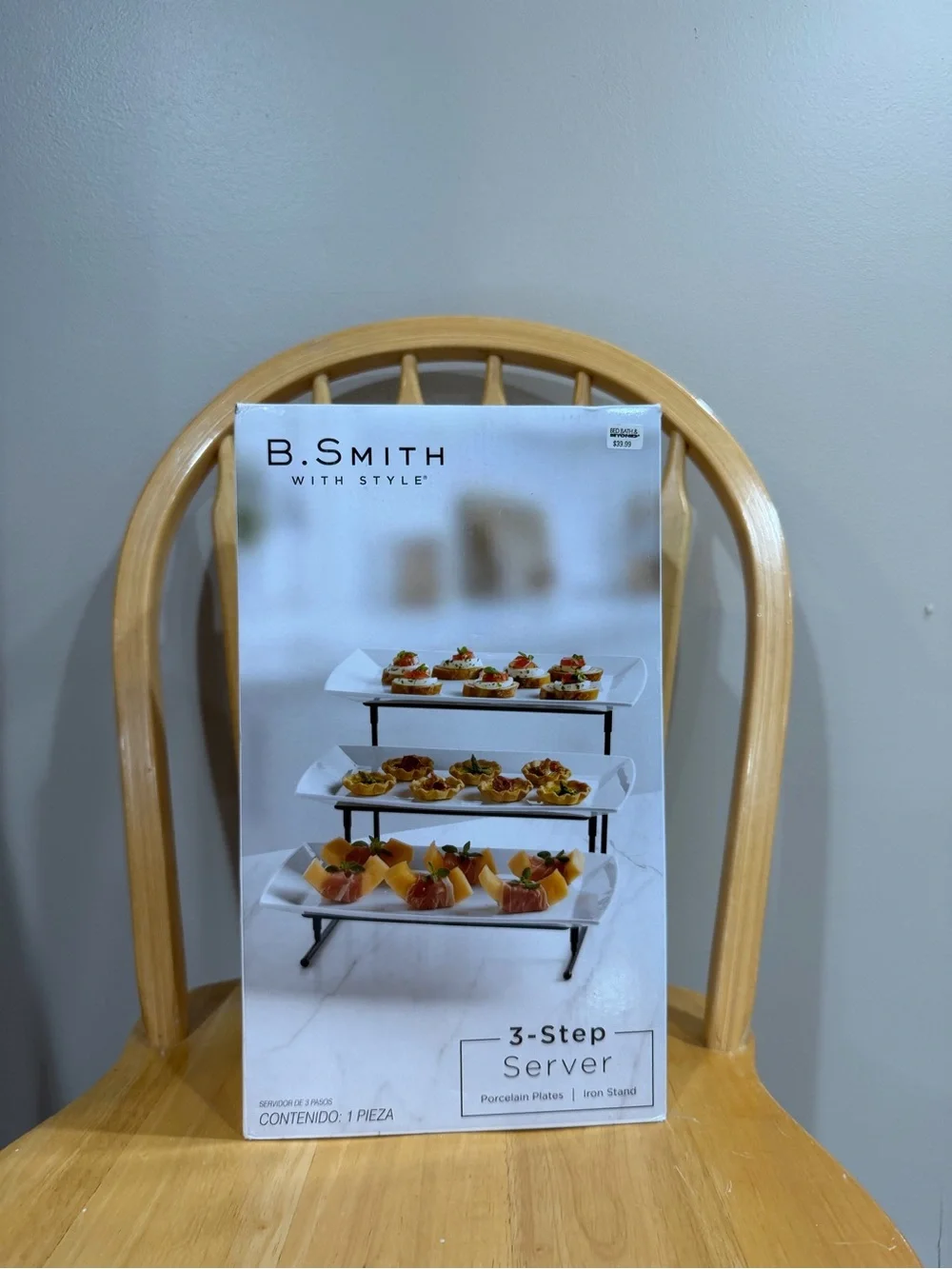 SMITH 3-Step Porcelain Server - White